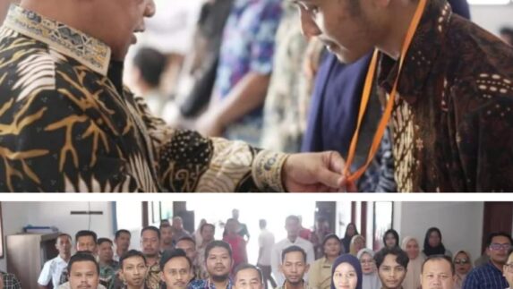 Wakil Bupati Syahdian Purba Launching Desa Cantik di Teluk Panji IV