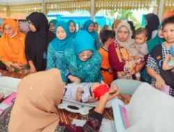 Peringati Pekan Imunisasi Dunia, Ny. Leli Syafrizal: Imunisasi Adalah Hak Dasar Manusia
