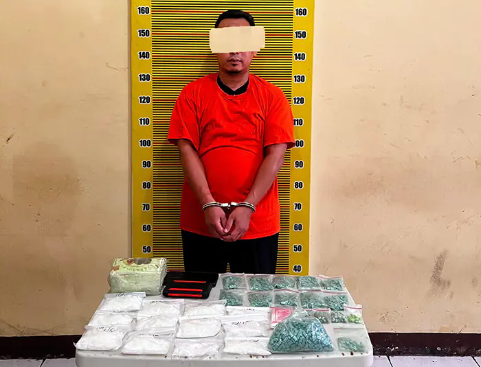 Polda Sumut Ungkap Peredaran 2 Kg Sabu dan 2.000 Butir Ekstasi
