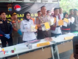 Polres Batu Bara Gagalkan Peredaran 2 Kg Sabu dan Musnahkan Barang Bukti Narkotika