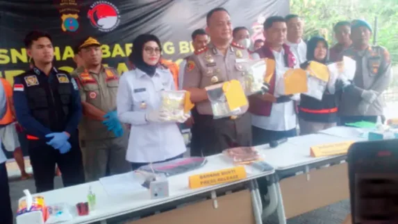 Polres Batu Bara Gagalkan Peredaran 2 Kg Sabu dan Musnahkan Barang Bukti Narkotika