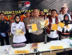 Polres Batu Bara Ungkap Kasus Narkoba, 1.210,07 Gram Barang Bukti Dimusnahkan