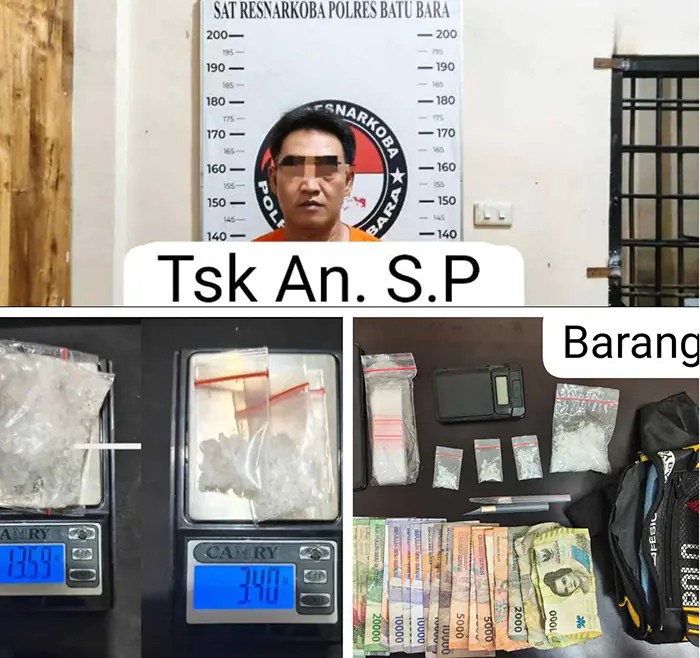 Polres Batu Bara Ungkap Peredaran Sabu di Sei Balai