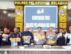 Polres Belawan Sikat Narkoba dan Kejahatan Jalanan