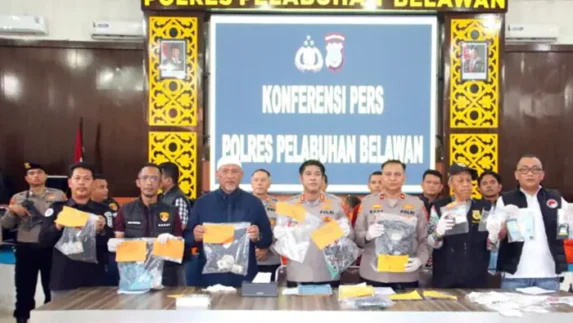 Polres Belawan Sikat Narkoba dan Kejahatan Jalanan