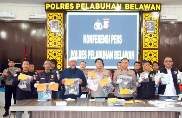 Polres Belawan Sikat Narkoba dan Kejahatan Jalanan