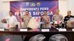 Polres Sibolga Ungkap Dua Kasus Curat, Enam Tersangka Diamankan