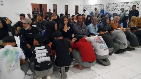 Polresta Deliserdang Amankan Puluhan Pelajar Terlibat Konvoi Ugal-ugalan di Biru-Biru