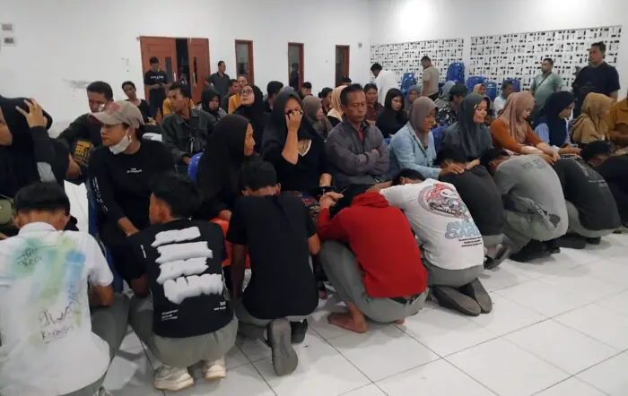 Polresta Deliserdang Amankan Puluhan Pelajar Terlibat Konvoi Ugal-ugalan di Biru-Biru