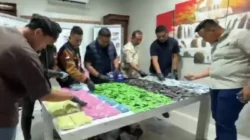 Polrestabes Medan Ungkap Sindikat Narkoba Internasional