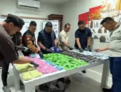 Polrestabes Medan Ungkap Sindikat Narkoba Internasional