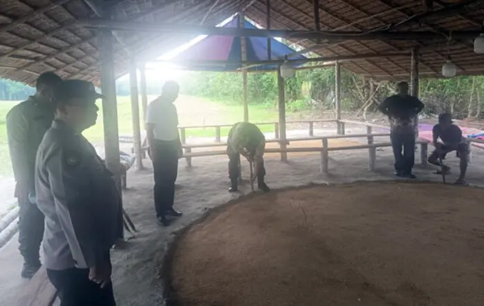 Polsek Kutalimbaru Gerebek Lokasi Diduga Judi Sabung Ayam di Suka Rende, Hasilnya Nihil