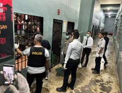 Polsek Labuhan Ruku Gelar Razia Bersama di Lapas Kelas II A Labuhan Ruku