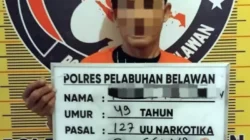Sat Narkoba Polres Pelabuhan Belawan Kembali Tangkap 2 Pengedar dan 5 Pengguna Sabu