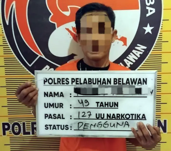 Sat Narkoba Polres Pelabuhan Belawan Kembali Tangkap 2 Pengedar dan 5 Pengguna Sabu