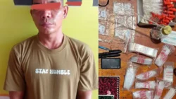 Sempat Kabur Lompat ke Sungai Saat Digrebek, Bandar Sabu di Desa Pamah Akhirnya Ditangkap di Aceh