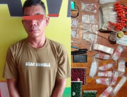 Sempat Kabur Lompat ke Sungai Saat Digrebek, Bandar Sabu di Desa Pamah Akhirnya Ditangkap di Aceh
