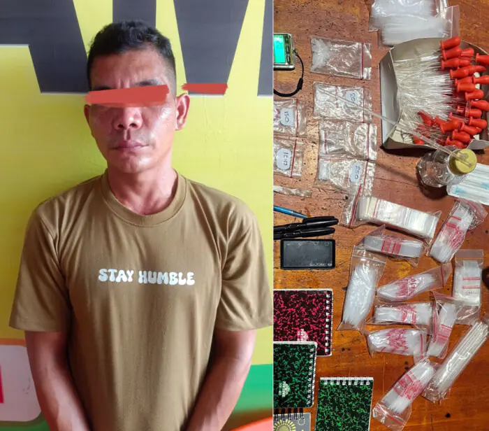 Sempat Kabur Lompat ke Sungai Saat Digrebek, Bandar Sabu di Desa Pamah Akhirnya Ditangkap di Aceh