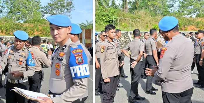 Sipropam Polres Labusel Gelar Ops Gaktibplin, Temukan Pelanggaran Sikap Tampang Personel