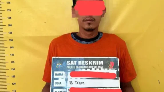 Tujuh Bulan Buron, Satreskrim Polres Labusel Tangkap Guru Terduga Pelaku Pencabulan Anak
