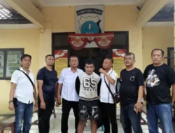 Unit Reskrim Polsek Bangun Bekuk Maling yang Berusaha Kabur Lewat Atap Seng