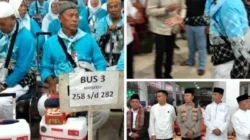 147 Jemaah Haji Kabupaten Labusel Kloter 10 Dilepas Bupati Fery Sahputra