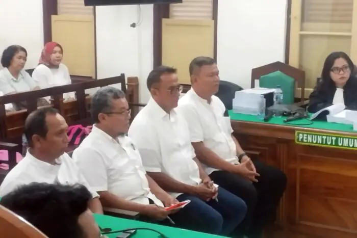 4 Terdakwa Jual Beli Aset PTPN Dituntut 1 Tahun dan 6 Bulan Penjara