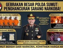 72 Jam Aksi Polda Sumut: 134 Kasus Narkoba Terungkap, 26 Sarang Dimusnahkan