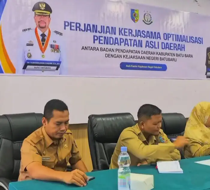 Bapenda Batu Bara dan Kejaksaan Negeri Teken MoU, Perkuat Optimalisasi PAD