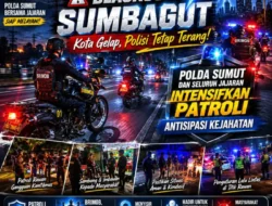 Blackout Sumbagut Bikin Kota Gelap, Polda Sumut dan Jajaran Intensifkan Patroli Antisipasi Kejahatan