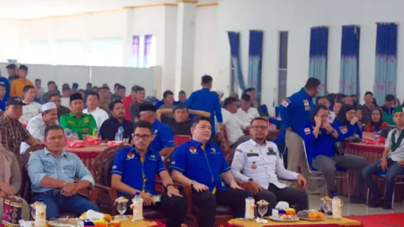 Bupati Fery Sahputra Simatupang Hadiri Musda KNPI Labusel