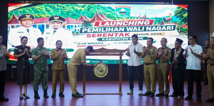 Bupati Solok Launching Pilwana Serentak untuk 23 Nagari September Depan