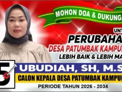 Calon Kades Patumbak Kampung Nomor Urut 5 Gelar Sosialisasi di Tengah Masyarakat