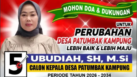 Calon Kades Patumbak Kampung Nomor Urut 5 Gelar Sosialisasi di Tengah Masyarakat