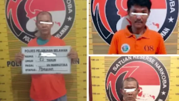 Dalam Semalam Sat Narkoba Polres Pelabuhan Belawan Gerebek 2 Lokasi Narkoba