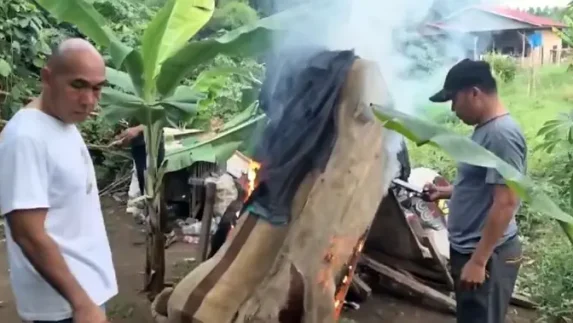 Ditresnarkoba Polda Sumut Bongkar Barak Narkoba di Tanjung Morawa