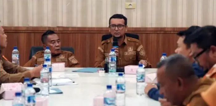 Exit Meeting BPK RI di Labusel, Bupati Fery Tekankan Perbaikan Tata Kelola Keuangan Daerah