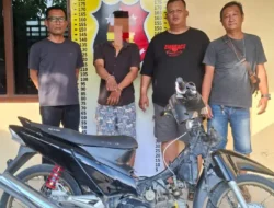 Gerak Cepat Polsek Bandar Huluan Ungkap Curanmor, Pelaku Ditangkap Bersama Motor Curian