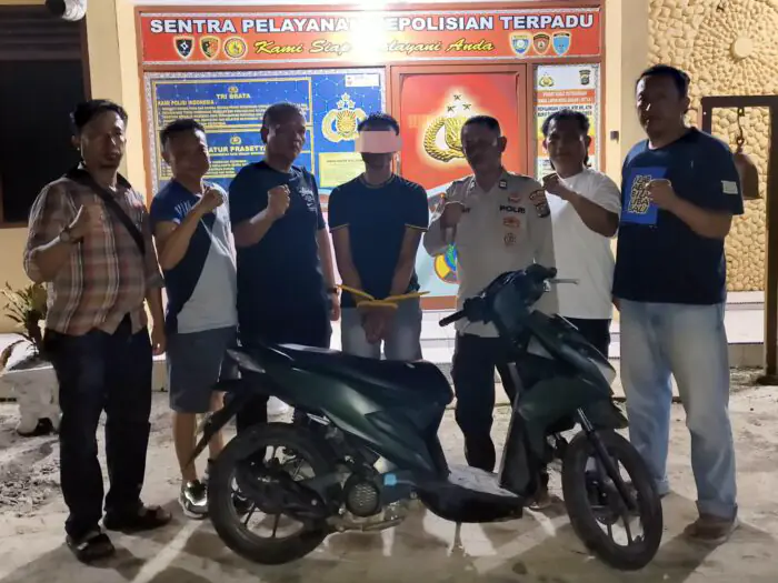 Gerak Cepat Polsek Gunung Malela Ungkap Curanmor, Pelaku Ternyata Tetangga Korban