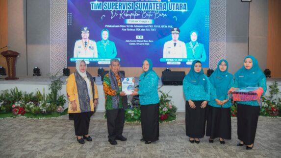 Wakil Bupati Batu Bara Sambut Supervisi TP PKK Provsu