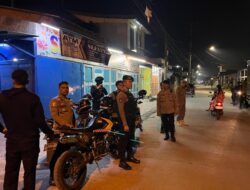 Brimob Polda Sumut Perkuat Patroli Skala Besar di Belawan, Situasi Kamtibmas Kondusif