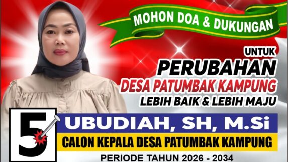 Calon Kades Patumbak Kampung Nomor Urut 5 Gelar Sosialisasi di Tengah Masyarakat