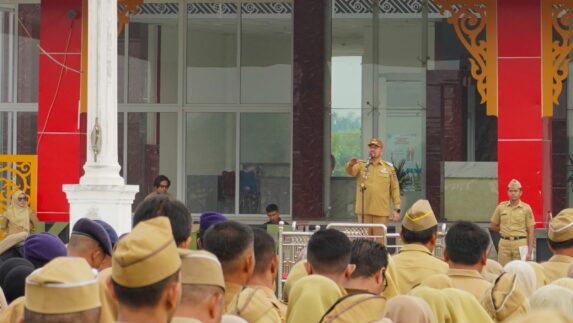 Pimpin Apel Gabungan ASN, Bupati Batu Bara Tekankan Disiplin dan Integritas Pelayanan