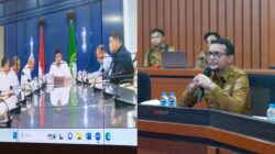 Fery Simatupang Ikuti Rakor Virtual dengan Gubernur Bobby