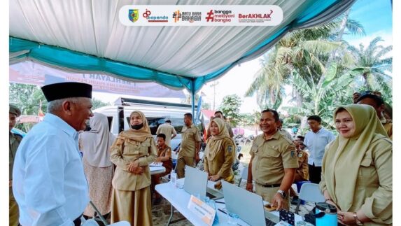 Bapenda Batu Bara Kembali Buka Layanan Pajak Daerah Melalui Program Berlayar di Desa Gambus Laut