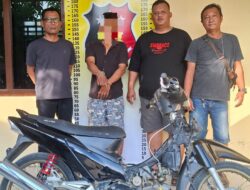 Gerak Cepat Polsek Bandar Huluan Ungkap Curanmor, Pelaku Ditangkap Bersama Motor Curian