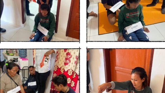 Rekonstruksi Kasus Pembunuhan di Bukit Tujuh Digelar