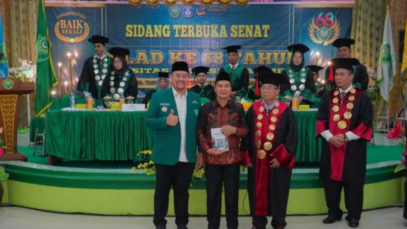 Bupati Baharuddin Hadiri Peringatan Milad Ke-68 UNIVA Medan