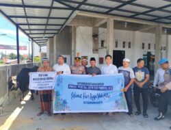 Polres Pematangsiantar Serahkan Bantuan Hewan Kurban dari Kapolri dan Kapolda Sumut di Mesjid Nurul Ikhwan