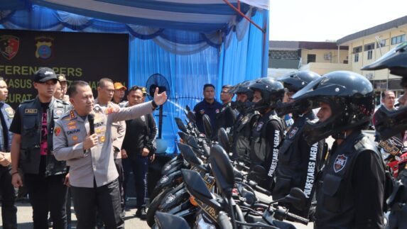 Sikat Habis Kejahatan Jalanan! Polrestabes Medan Bongkar 8 Gudang Ranmor dan Tindak Tegas 37 Tersangka
